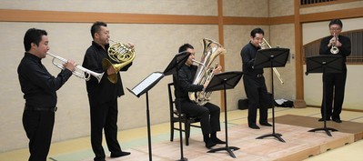 東京フィルハーモニー交響楽団(金管五重奏)の披露