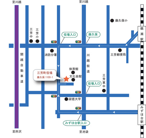 第1次試験会場案内図