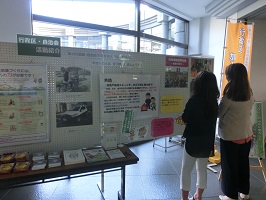 ロビー展示の様子