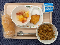 5月22日 給食らしい食感の「焼きそば」