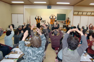 ふれあいサロン北永井2区の様子