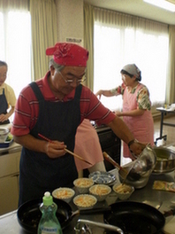 料理教室の様子