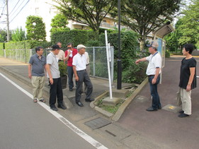 現場の確認