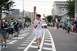 三芳町出身のランナー