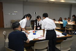 活動している様子