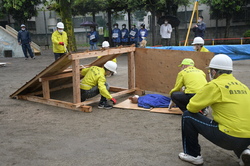 地域連携避難訓練