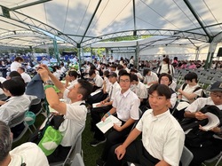 広島平和記念式典様子