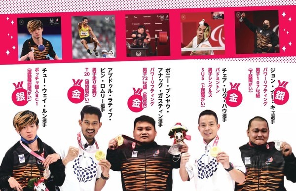 マレーシアパラリンピックメダリスト