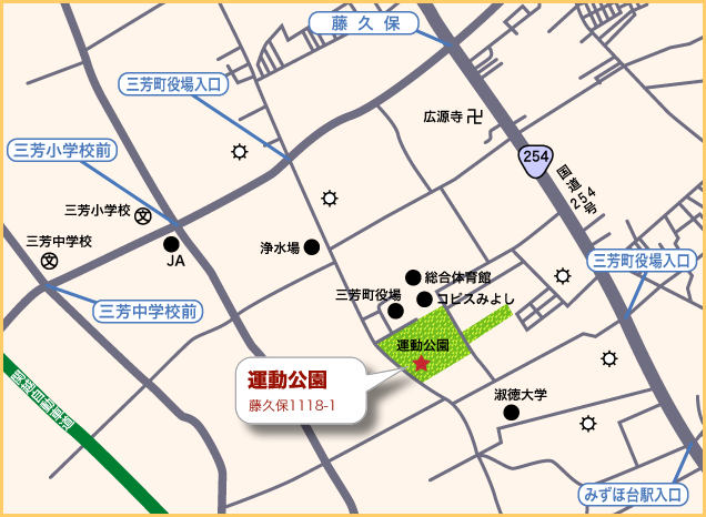 運動公園地図