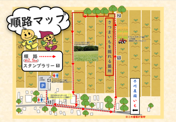 順路マップ